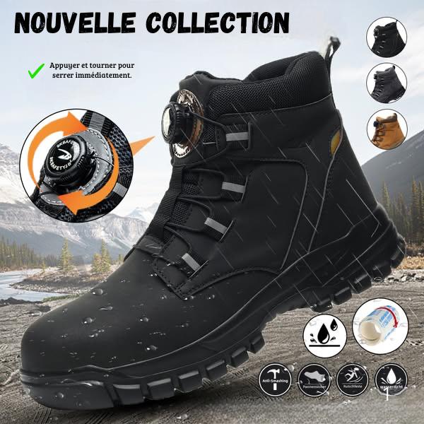 Chaussures Ultra-Légères et Imperméables avec Coque en Acier